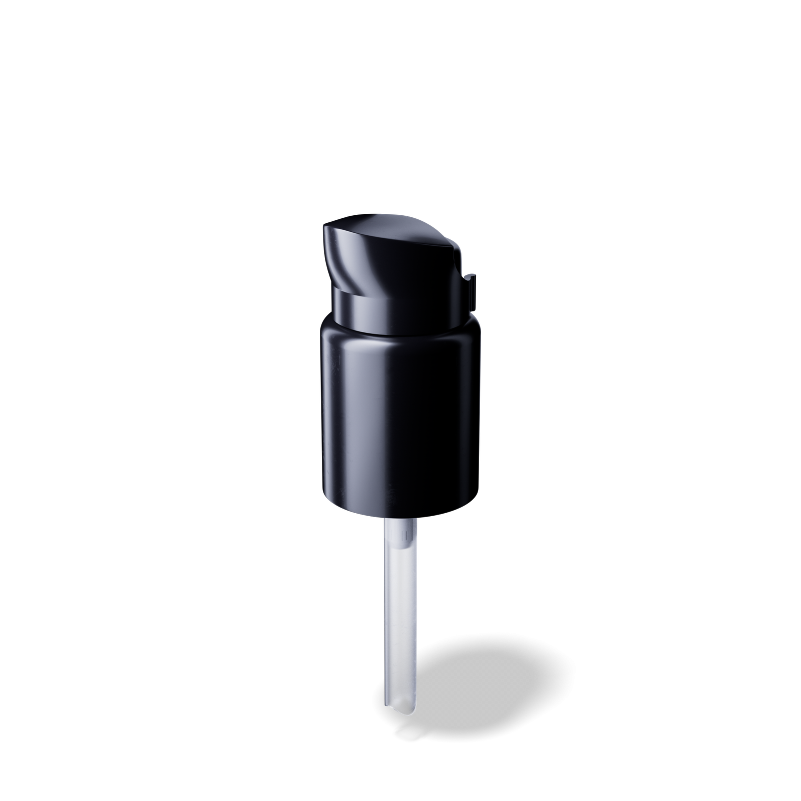 Lotion pump Metropolitan 18/415, PP, black, dose 0.15ml, black security clip (Virgo 15)